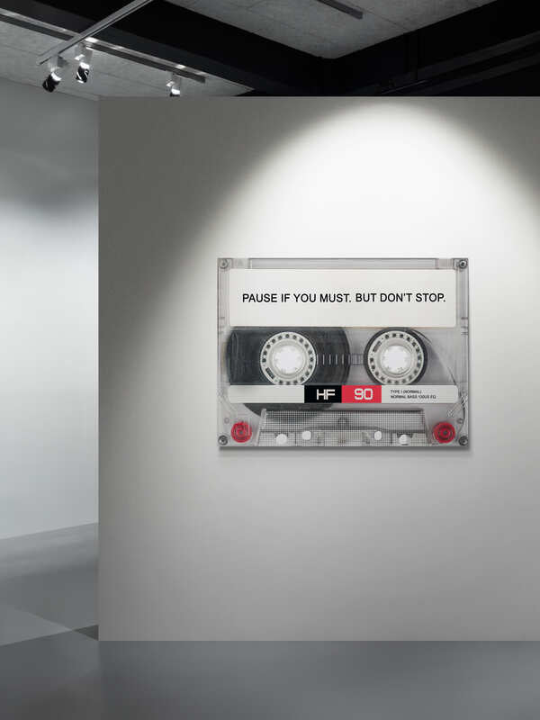 Pause In Wall PAUSE IF YOU MUST. BUT DON’T STOP – REDROAR