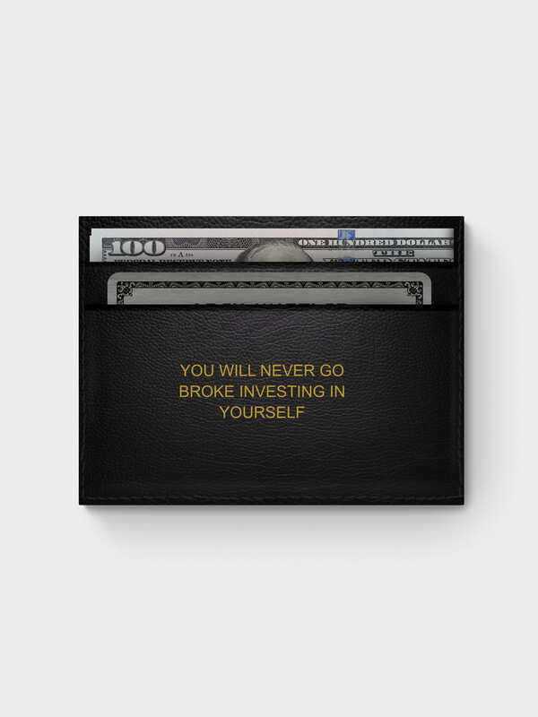 INVESTING IN YOURSELF