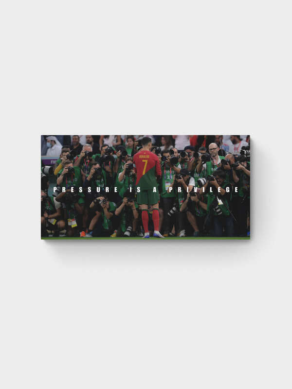 RONALDO — PRESSURE IS A PRIVILEGE
