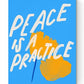 PEACE IS A PRACTICE