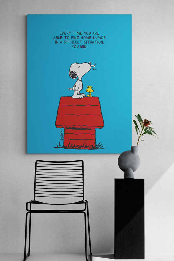 find humour motivational canvas wall art