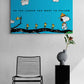 be the leader you want to follow canvas wall art