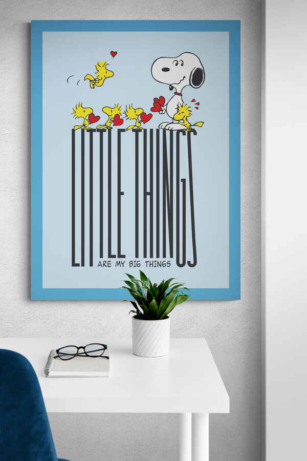 little things are my big things motivational canvas wall art