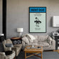 SUCCESS RENT  DUE MONOPOLY  Motivational and Inspirational wall art