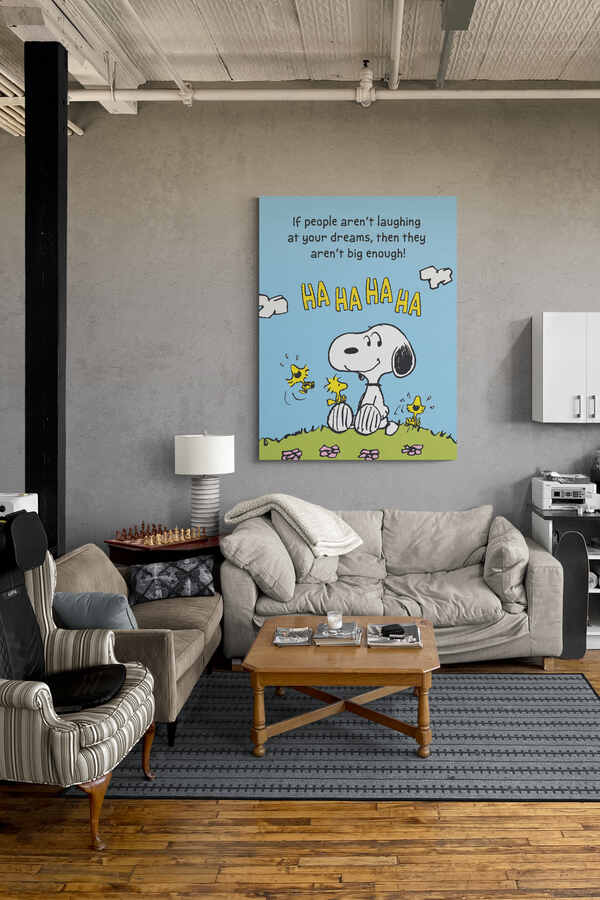 Dreams  motivational canvas wall art