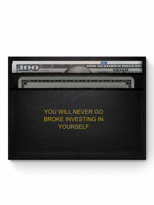 INVESTING IN YOURSELF