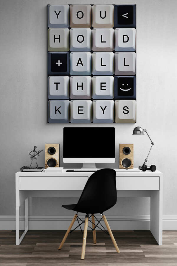 YOU HOLD ALL KEYS